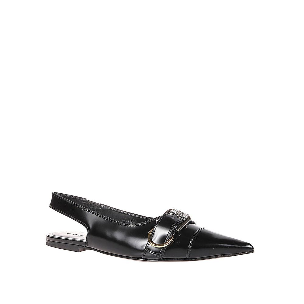 Givenchy Black Calfskin Ballet Flats